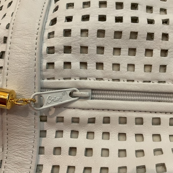 🌻 Marlene’s Genuine Leather White Purse - Picture 7 of 12